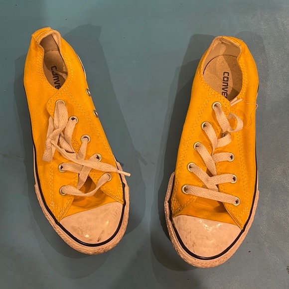 Converse Vintage All Star Yellow  size 2 - Picture 3 of 3